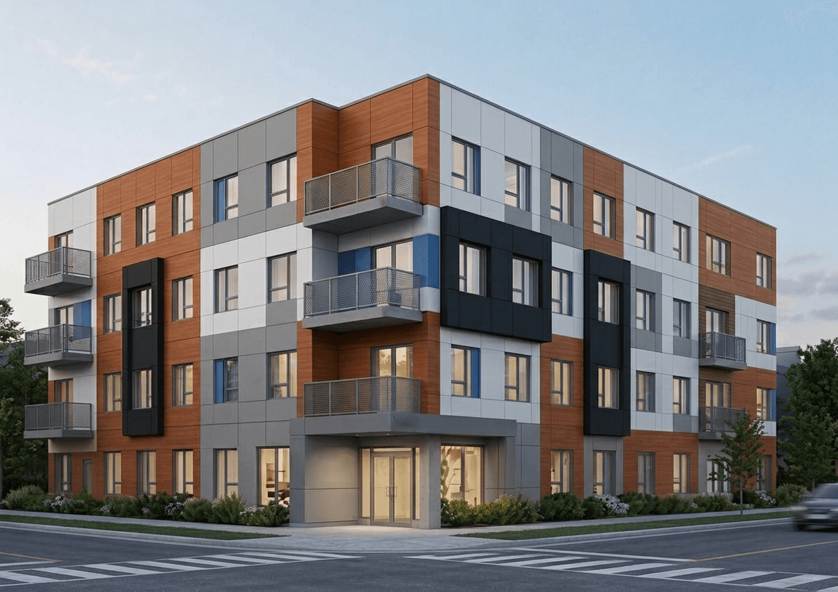 Bellamy exterior rendering view 1